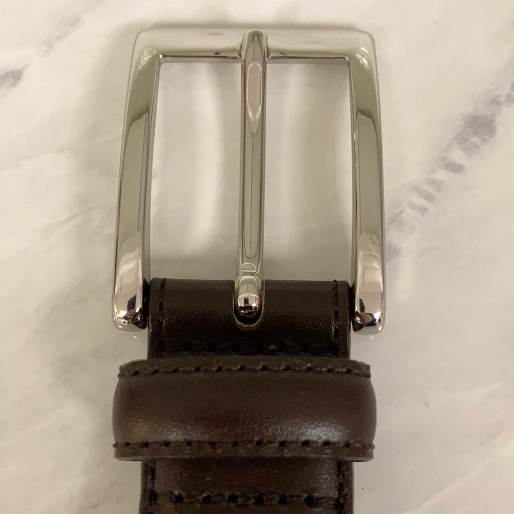 Brooks Brothers Genuine Leather Cordovan Belt 34”
